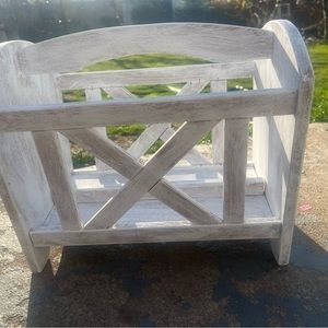 Farmhouse wood rack